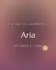 Online Anniversary invitation, Golden Hour template