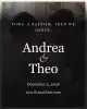 Online Wedding & Baptism invitation, The Missing Piece template